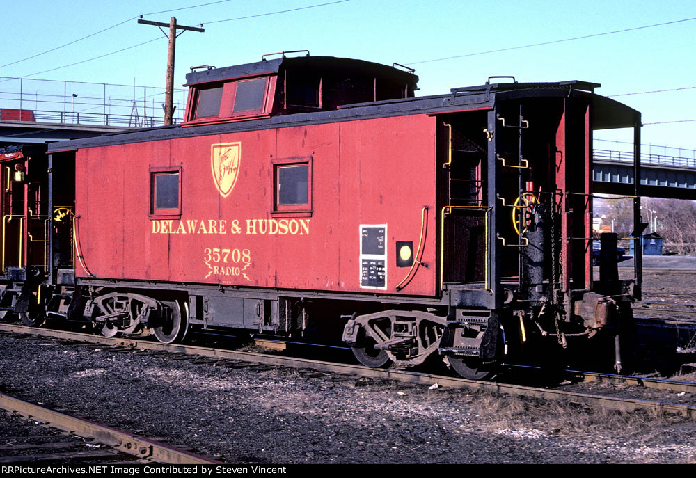 Delaware & Hudson caboose #35708